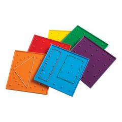 Geoboard, 2 Sided 6 inch, Loose