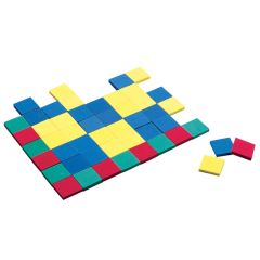 Color Tiles, Plastic, Set of 400