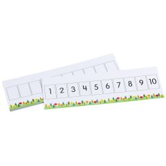 1-10 Number Paths, Gr. Prek-K, set of 30