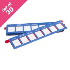 Place Value Sliders - Ones to Millions, set of 30 - Bulk Pricing