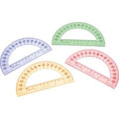 Protractor, 6", Set of 24