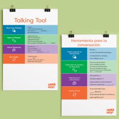 Eureka Math Talking Tool Poster, Gr 2-8 Eng & Span