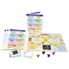 Multistep Equations Learning Center Game - Grades 6 - 9