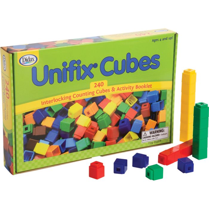 unifix cubes for pattern building
